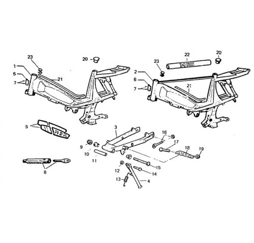  CADRE BRAS OSCILLANT