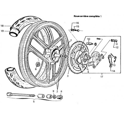  ROUE ARRIERE