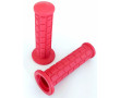 Rev&ecirc;tement Poign&eacute;e Magura Rouge 130mm Mobylette MBK Peugeot - Paire