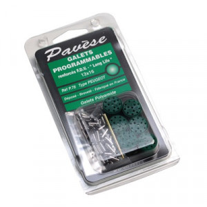 Galet Programmable Pavese 16x13 Peugeot Piaggio / Doppler ER2 - 2.2G a 8.5g (x6)