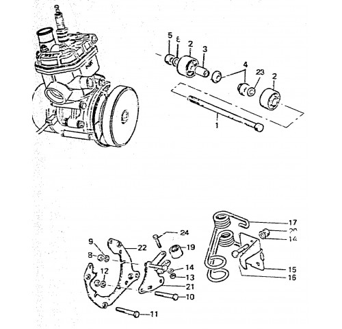 FIXATION MOTEUR