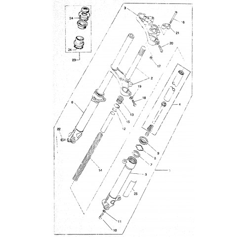 FOURCHE TELESCOPIQUE