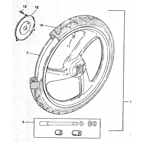 ROUE AVANT