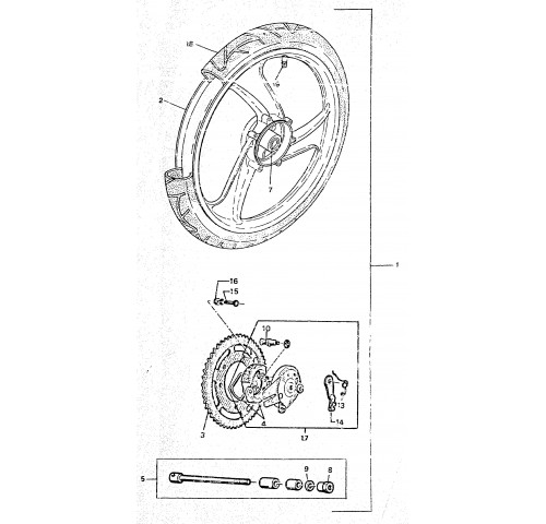 ROUE ARRIERE