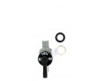 Robinet Essence Peugeot 101 102 103 SP MV MVL Vogue RCX 104 105 - R&eacute;servoir 3.7L (M10x100) Noir Avec Indic. - Sortie &Oslash; 6mm Droit