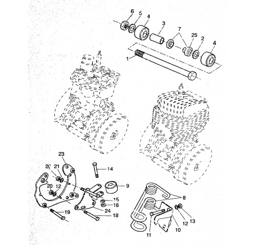 FIXATION MOTEUR