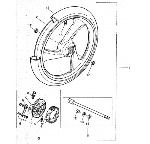 ROUE AVANT