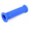 Kit Poignée Cyclo MBK 51 / 103 Universel Complet Bleu - Gaz Mini Targa Nylon + Levier de frein Métal