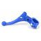 Kit Poignée Cyclo MBK 51 / 103 Universel Complet Bleu - Gaz Mini Targa Nylon + Levier de frein Métal