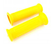 Rev&ecirc;tement Poign&eacute;e Mini Targa Jaune Standard Cyclo Moto Scooter - Paire