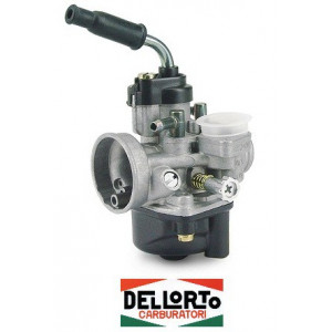 Carburateur Dellorto PHVA 17.5 ED Scooter Souple / Starter Auto / Pompe a Huile / D&eacute;pression