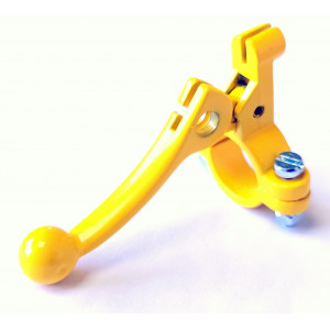 Levier de D&eacute;compresseur / Starter MBK 51 Peugeot 103 Universel 22mm - M&eacute;tal Jaune