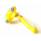 Levier de Décompresseur / Starter Cyclo MBK Peugeot Universel 22mm - Métal Jaune