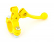 Levier de D&eacute;compresseur / Starter Cyclo MBK Peugeot Universel 22mm - Plastique Jaune
