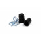 Paire de Bouchon Caoutchouc Robinet essence / Carburateur / Culasse / étrier de frein universel Ø5mm + Collier