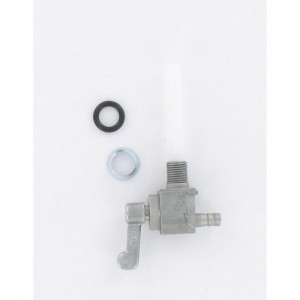 Robinet Essence Cyclo Alu M10X100 Sortie Inf&eacute;rieure 6mm tout m&eacute;tal - MBK Motob&eacute;cane Peugeot