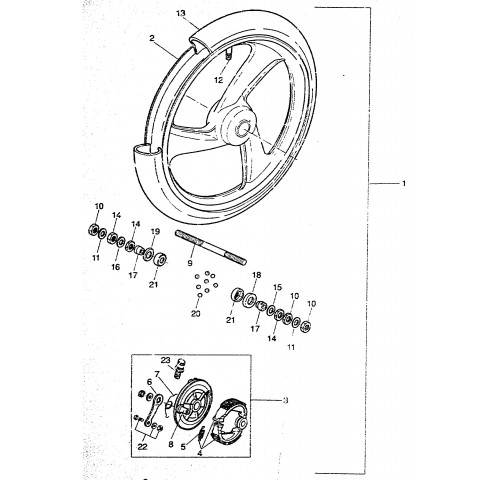 ROUE AVANT
