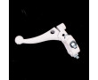 Levier de D&eacute;compresseur / Starter Cyclo MBK Peugeot Universel 22mm - Plastique Blanc