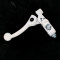 Levier de D&eacute;compresseur / Starter Cyclo MBK Peugeot Universel 22mm - M&eacute;tal Blanc