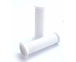 Rev&ecirc;tement Poign&eacute;e Mini Targa Blanc Standard Cyclo Moto Scooter - Paire