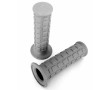 Rev&ecirc;tement Poign&eacute;e Magura Court Gris Clair 110mm Mobylette MBK Peugeot - Paire