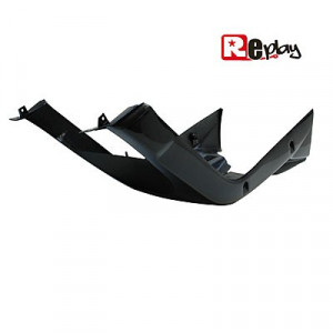 Bas de Caisse Scooter MBK Booster / Yamaha Bw's 2004➔ Noir Brillant