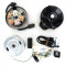 Allumage Peugeot 103 Electronique 12V SP SPX RCX Vogue (Petit Cone Electro) Kit Complet + Cache Noir