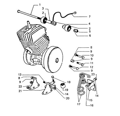 FIXATION MOTEUR