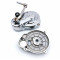 Boite à Kick Complète Alu Chrome Peugeot 103 SP MVL Vogue
