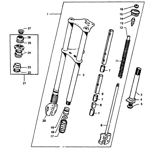 FOURCHE TELESCOPIQUE