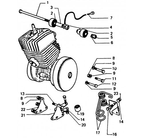 FIXATION MOTEUR