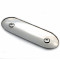 Plaque de Protection Pot Moto / Pare Chaleur Inox Ninja Supersport / NSCS L155  (Stock D'époque)