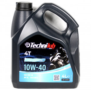 Huile Moteur 10W40 Moto Universel 4T Quad Motoculture Technilub - Bidon 4 Litres (DLBC CASTROL)