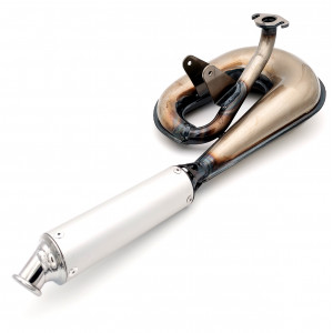 Pot Serpentin Tecno Circuit Peugeot 103 SP / MVL - Fixation &agrave; Bride