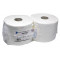 Lot de 2 Bobines d'essuyage Multi-Usages Blanches 1000 Feuilles 2 Plis