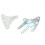 Patte Moteur Fixation / Gousset Ressort Moteur MBK 51 AV10 Complet