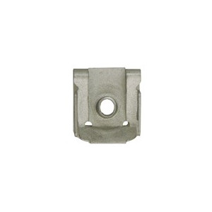 Clips de Fixation Agrafe Carrosserie Pour Vis Filetage M4 / Epaisseur 0.8 a 4.3mm / Dim 16x15mm