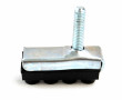 Patin de Frein Solex Velosolex Complet avec Porte Patin (Tampon Caoutchouc) OEM Z772