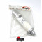 Silencieux de Pot Cyclo Ninja Alu Ø 48mm à Riveter Lg 200mm - NOS Stock D'époque