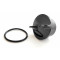 Bouchon R&eacute;servoir Essence Adapt. Solex Noir Type Origine a Visser (D. 38mm)