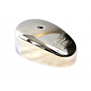 Capot de Filtre a Air Chrome Solex 2200 3300 3800 4600 5000 PliSolex Micron Trotilex (OEM 11410)