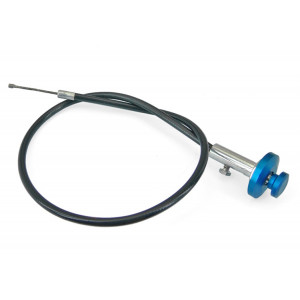 Commande de Starter a Cable Scooter Moto Universelle Noir Mat