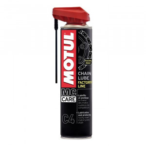 Graisse &agrave; Chaine Motul Chain Lub C4 Factory Line - A&eacute;rosol 400ML