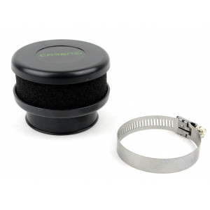 Filtre Air Carenzi Mousse Droit &Oslash;50mm Court Type PWK Noir