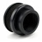Filtre Air Carenzi Mousse Droit Ø50mm Court Type PWK Noir