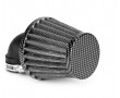 Filtre a Air Universel Coud&eacute; 90&deg; &Oslash;28-35 Type KN Carbone