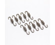 Ressort de Pot 50mm &Oslash;1,6mm Rotatif Inox Crochet Tournant X1