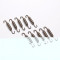 Ressort de Pot 70mm &Oslash;1,6mm Rotatif Inox Crochet Tournant - a L'unit&eacute;