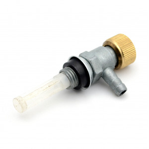 Robinet Essence universel &Oslash; 6mm &agrave; Visser filetage M10x125 - Dirt Bike / Moto / Cyclo