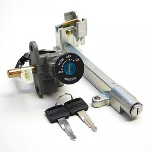 Contacteur a Cl&eacute; Neiman Scooter MBK Booster Bw's Rocket NG Next 2003➔ + Serrure de Selle / Coffre (3 fils)